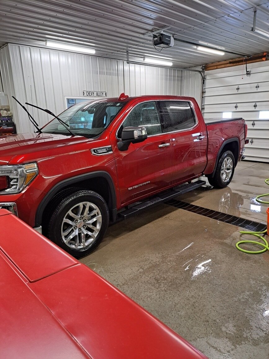 GMC Sierra 1500 detailed at Clifton's Detail Shop